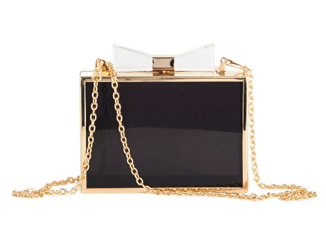 WANT Box Seat Black Synthetic Leather Crossbody Bag by Nasty Gal $50