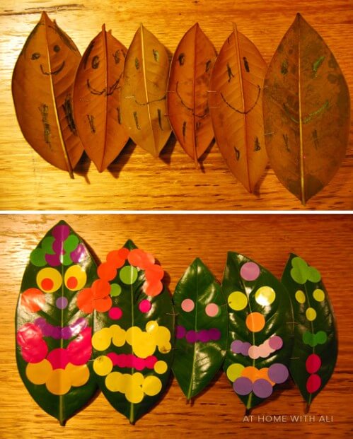 DIY Leaf Crafts