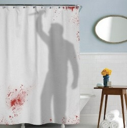 Serial Killer Shower Curtain
