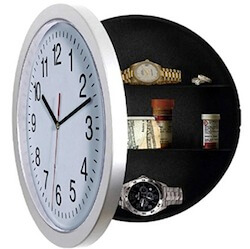 Clock with Hidden Compartment