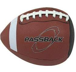 Passback practice football