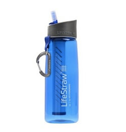 Water filtration bottle