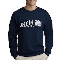 Drummer Evolution Sweatshirt