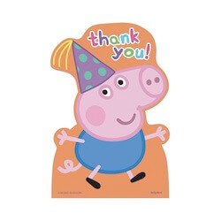 Peppa Pig Thank-You Notes