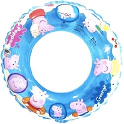 Peppa Pig Transparent Inflatable Swimming Ring Swim Tube