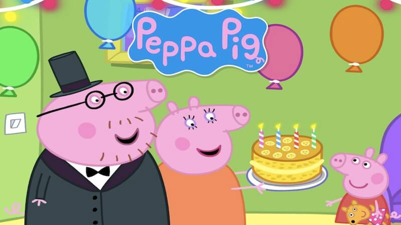 peppa pig birthday party
