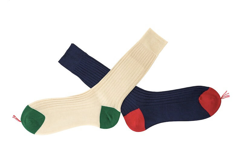 Calzificio Bresciani Wide Ribbed Cotton Mid-Calf Socks