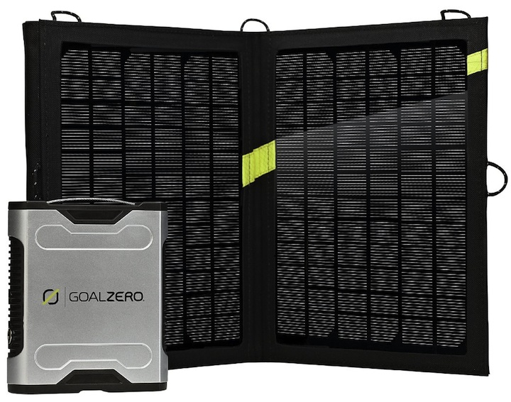 Goal Zero Sherpa 50 Solar Recharging Kit With 110V Inverter