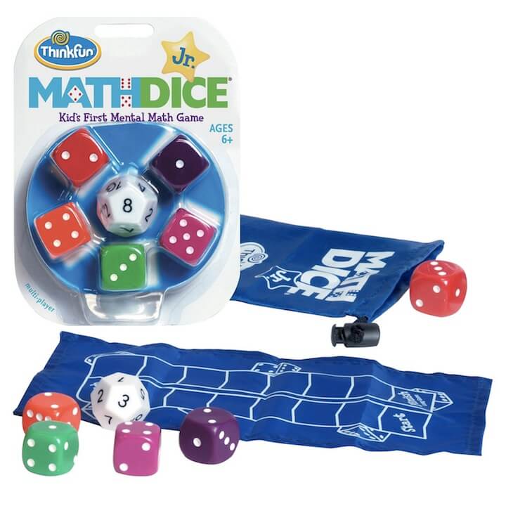 Math Dice Kids First Mental Math Game