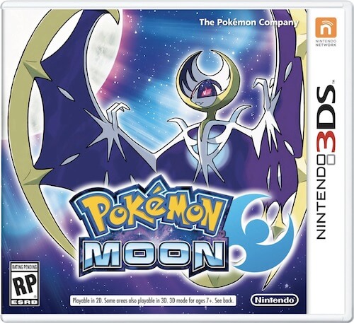 Pokemon Moon Nintendo Game