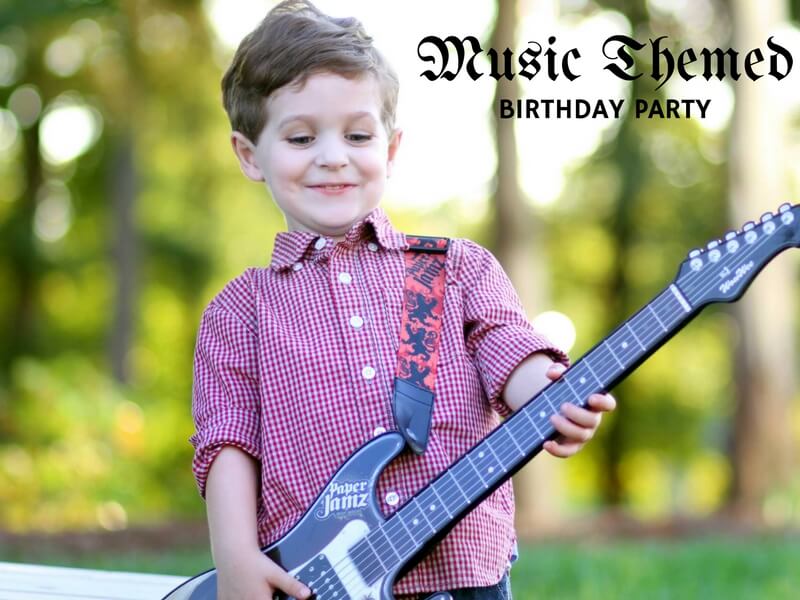 music themed party ideas