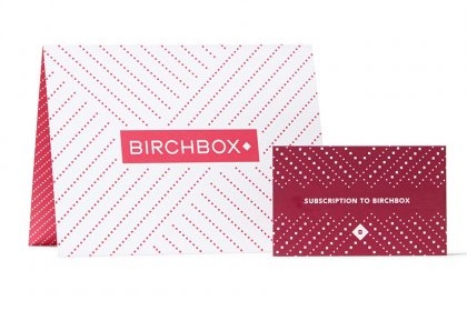 Christmas Subscription Gift Card for women