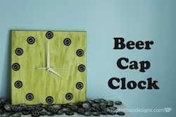 DIY Beer Cap Clock