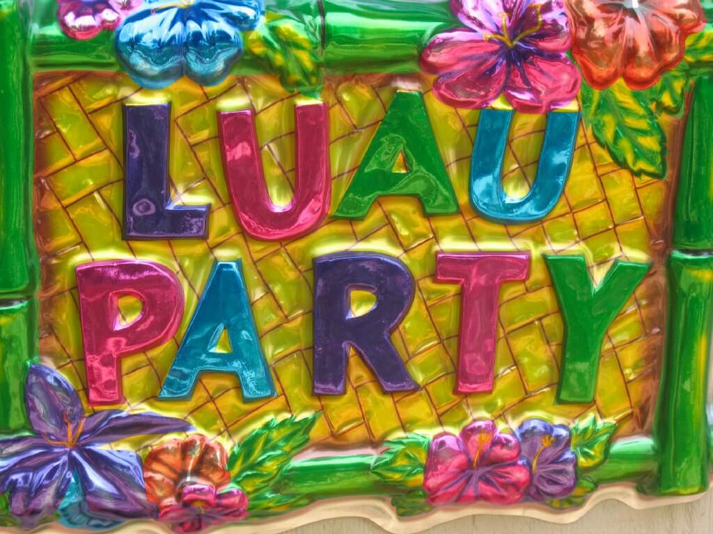 Hawaiian Luau party ideas