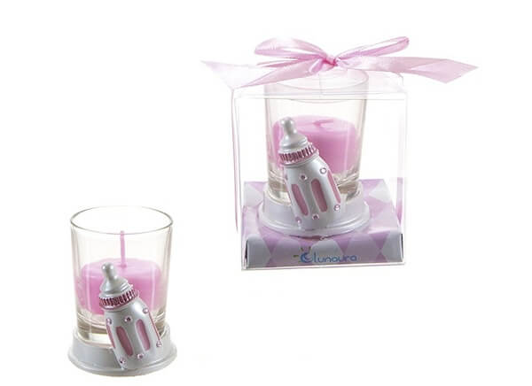 Baby Bottle Candles