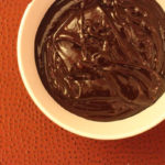 Dark chocolate frosting