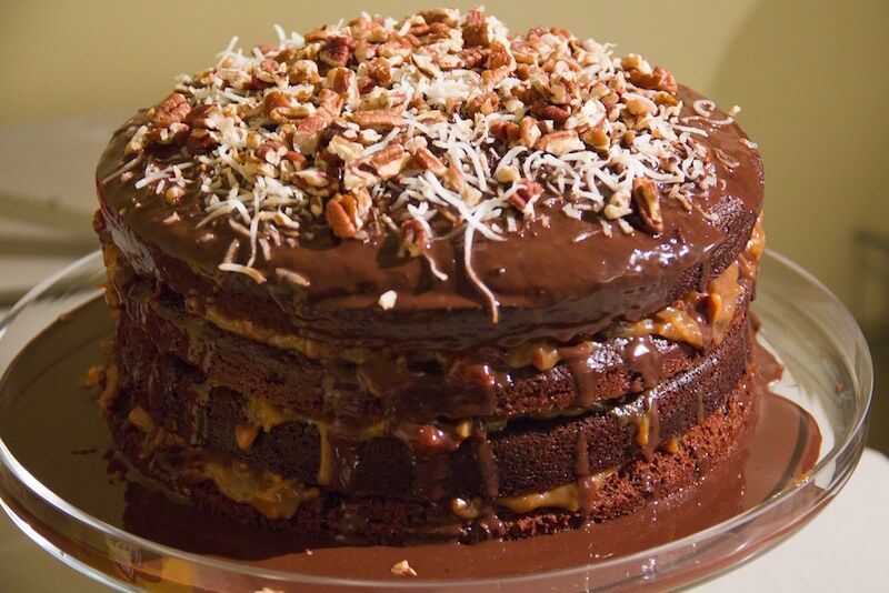 German chocolate cake recipe
