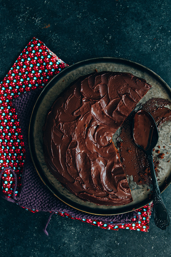 Glutenfree Chocolate Pecan Cake
