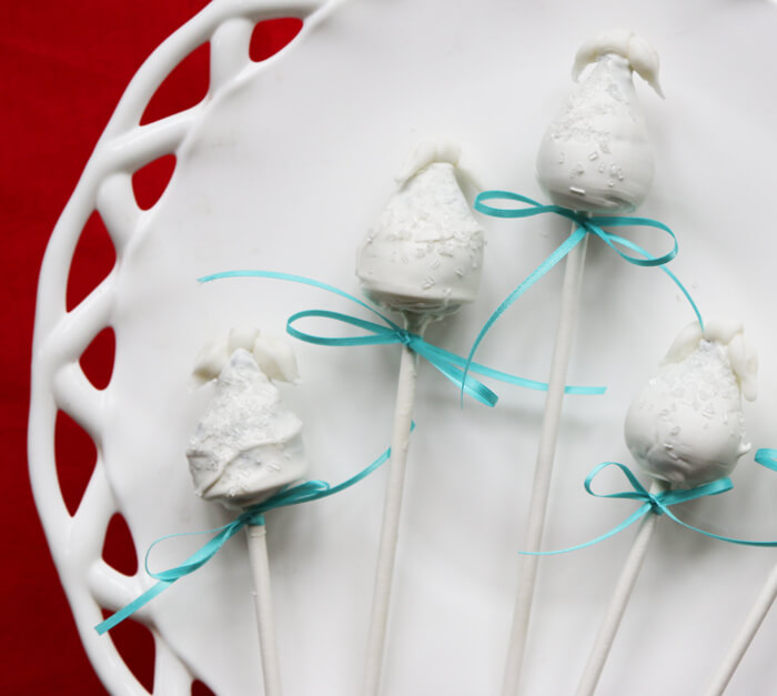 STORKS-inspired Baby Shower with Baby Bundle Cake Pops