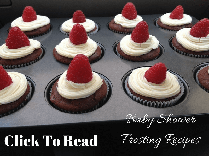 baby shower frosting recipes