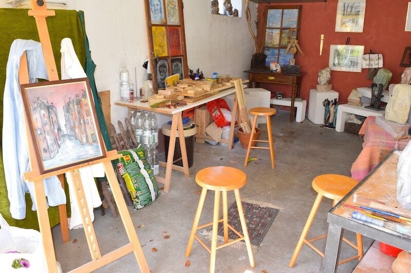 garage art studio