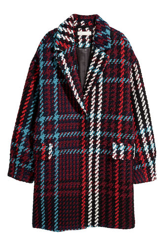 Jacquard-weave Coat
