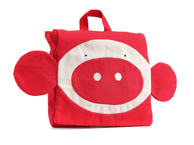 Pieke Red Backpack