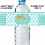 water bottle labels
