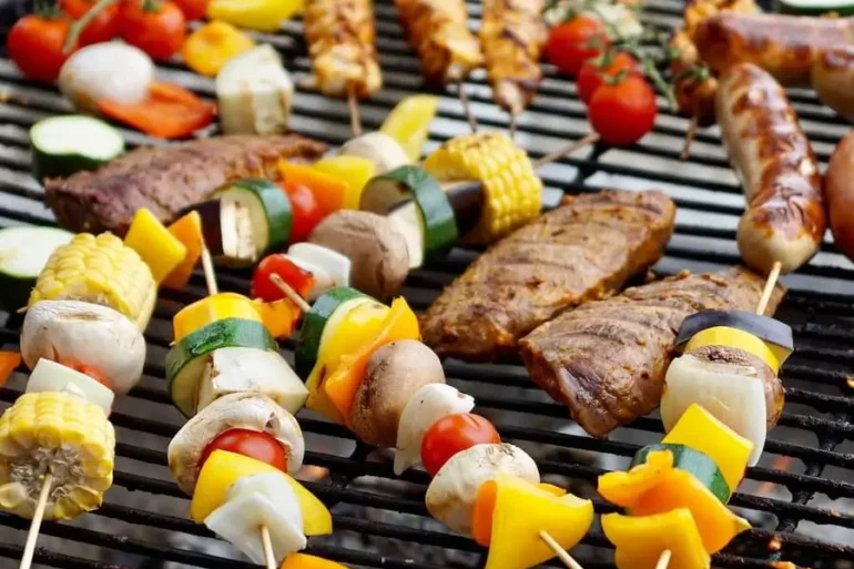 grilled food